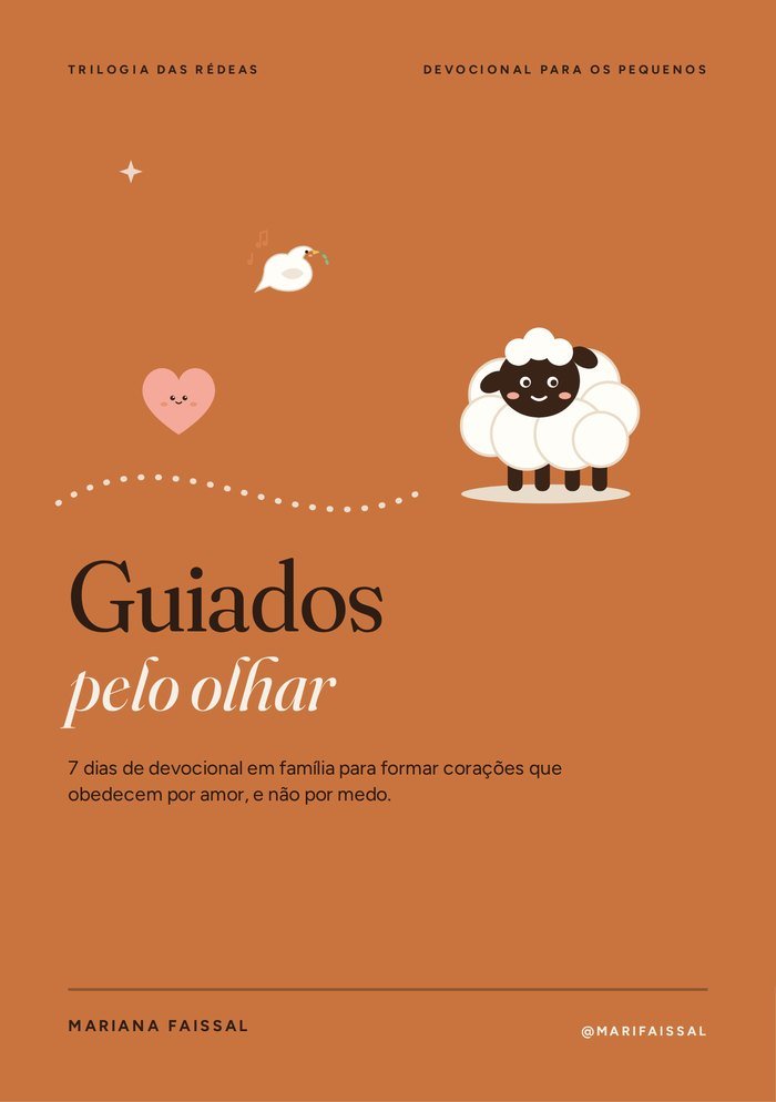 Capa do devocional Guiados pelo olhar