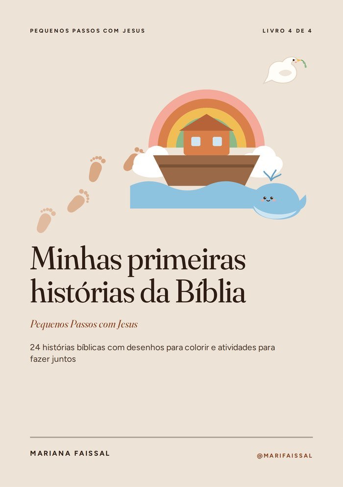Capa do livro Minhas primeiras histórias da Bíblia